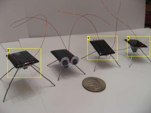 Самодельный электронный жук на солнечной батарее